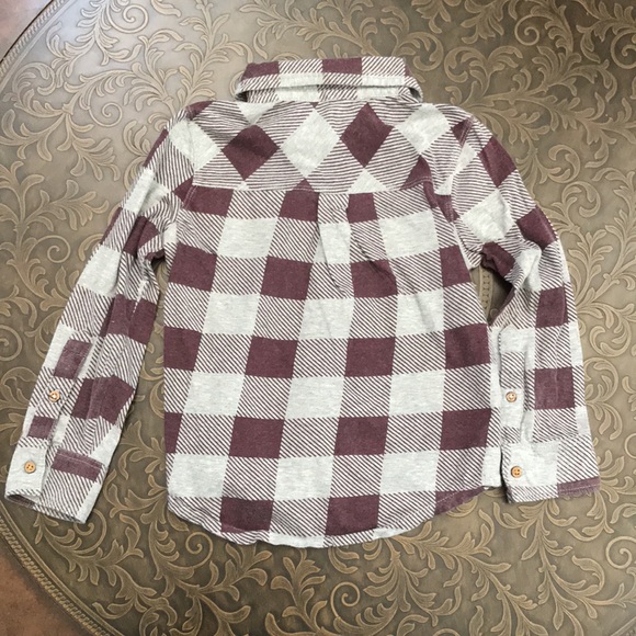 Burts Bees Baby Organic Cotton Button Down Shirt - Picture 4 of 6